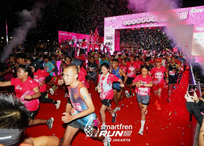 SMARTFREN RUN 2026 Libatkan 7.500 Pelari, Perkuat Komitmen XLSMART Hadir Lebih Dekat dengan Pelanggan