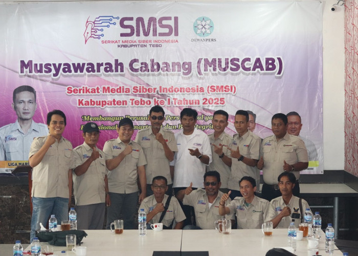 Aklamasi, Liga Marisa Kembali Pimpin SMSI Tebo Periode 2025- 2028