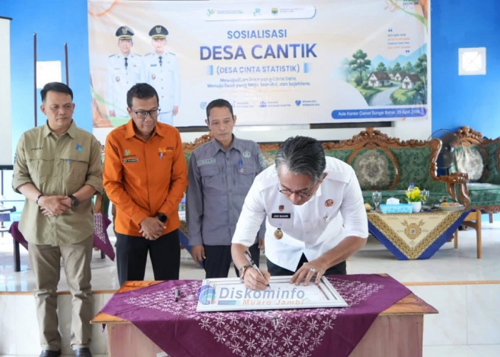 Wabup Muaro Jambi: Desa Tak Boleh Lagi Asal Data, Harus Jadi Produsen Data Valid