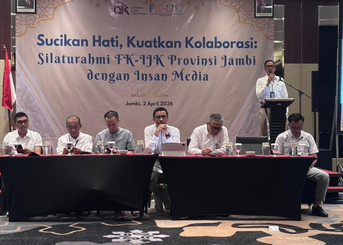 OJK Jambi Dorong IJK Perkuat Sinergi dengan Media untuk Tingkatkan Literasi Keuangan