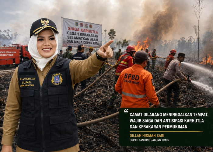 Kemarau Berkepanjangan, Bupati Dillah Larang Camat Tinggalkan Wilayah