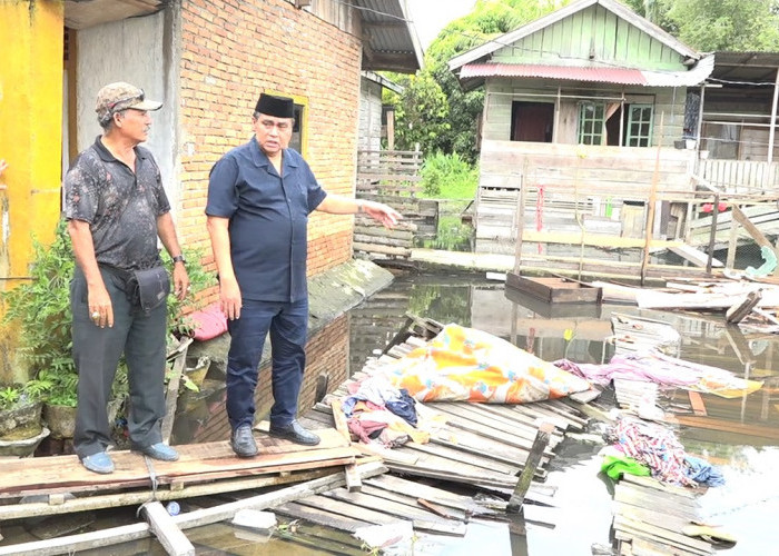 HBA Datangi Rumah Nenek Salma yang Roboh Akibat Banjir, Berikan Bantuan Sembako dan Uang Tunai