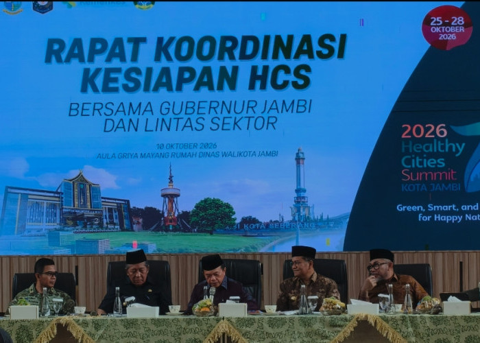 Kabut Asap Jadi Pertimbangan, Health City Summit 2026 di Jambi Diusulkan Mundur ke November