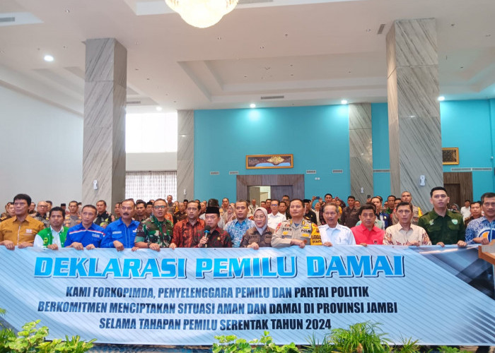 Gubernur Al Haris Buka Rakor Forkopimda se-Provinsi Jambi, Bahas Sejumlah Isu dan Persiapan Pemilukada 2024