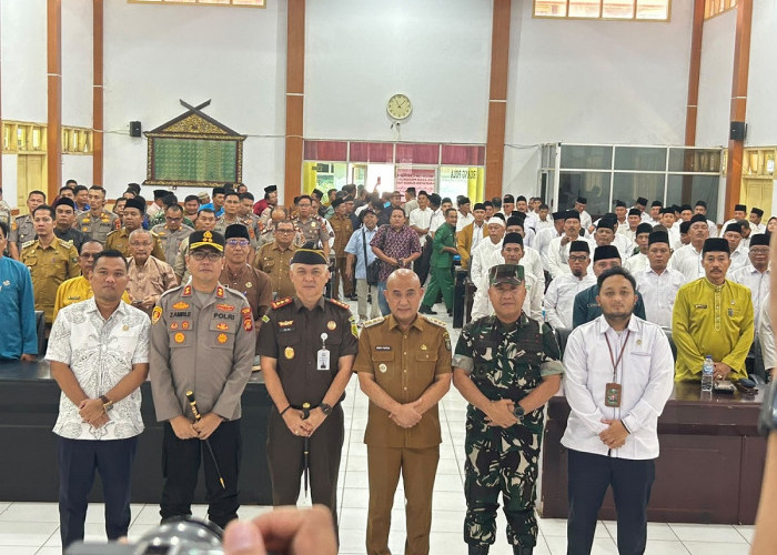 Kapolres Bungo Hadiri Deklarasi Pilrio Serentak, Ajak Masyarakat Jaga Persatuan