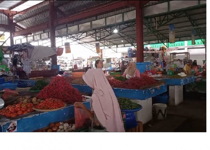 Pasar Aurduri Alami Perubahan Harga Signifikan Pedagang Hati-hati Menyikapi Stok Barang