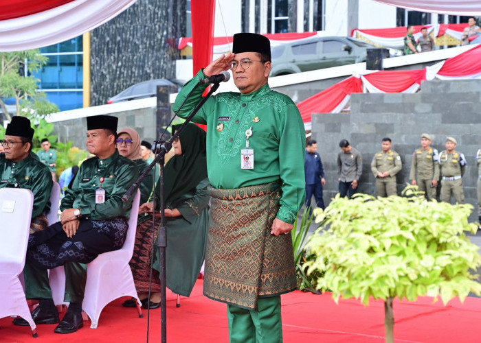 Pimpin Upacara HUT Kota Jambi, Wali Kota Maulana : 