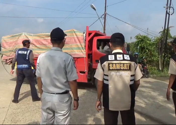 Samsat Tanjab Barat Gelar Razia Pajak, 378 Kendaraan Terjaring dalam 3 Hari