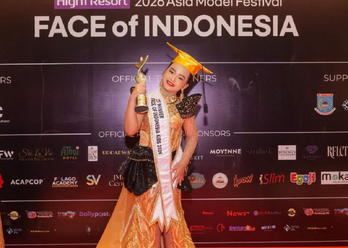Banggakan Jambi, Agni Chayra Ahmad Raih Gelar 1st Winner Face of Indonesia 2026 di Usia 9 Tahun