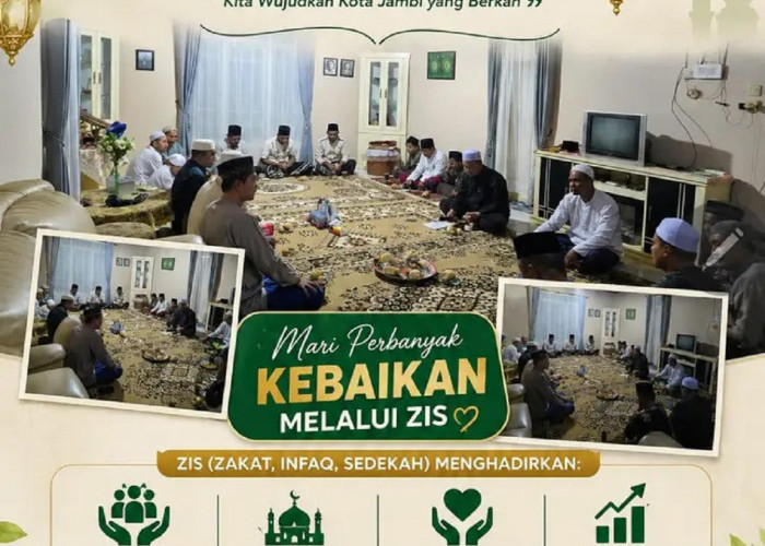 BAZNAS Kota Jambi Perkuat Literasi Zakat Melalui Pengajian dan Sosialisasi ZIS