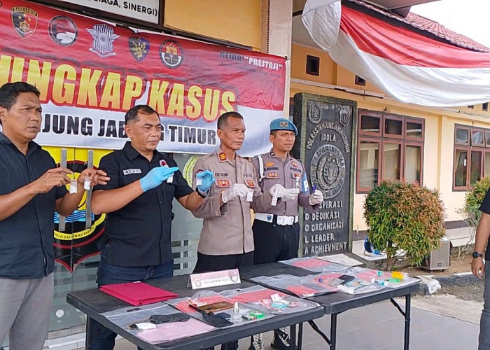Operasi Antik Siginjai 2026, Polres Tanjabtim Ungkap 8 Kasus Narkoba dan Amankan 13 Tersangka