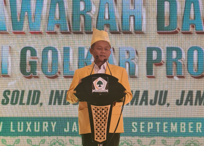 Harapan DPP Golkar Kepada Cek Endra Setelah Terpilih Ketua Golkar Jambi