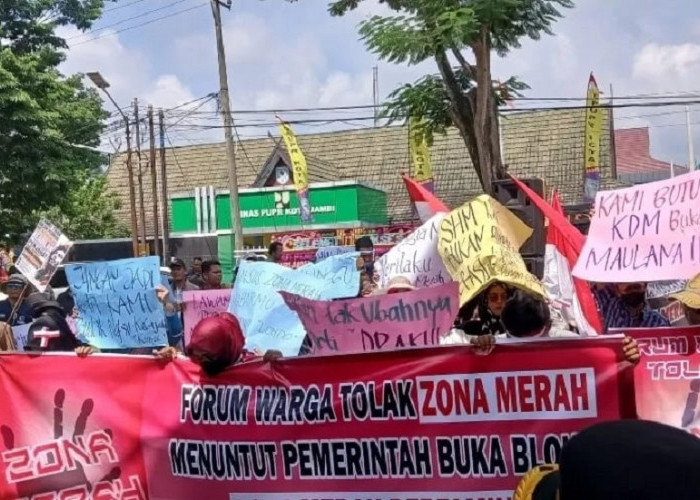 Paripurna HUT Kota Jambi Diwarnai Protes Keras, Warga Ancam Blokir Aset Pemerintah dan Pertamina