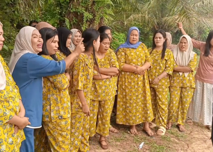 Berantas Peti Emak-Emak Desa Teluk Pandak Hadang Petugas Saat Penertiban Peti