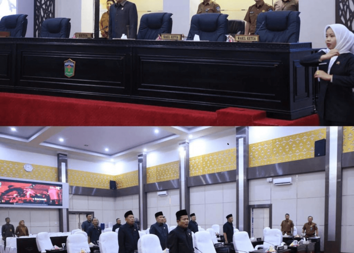 DPRD Kota Sungai Penuh Gelar Rapat Paripurna Internal Sampaikan Hasil Perubahan Jadwal Bamus