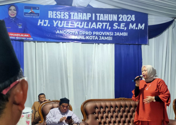 Gelar Reses di Eka Jaya, Yuli Siap Kawal Aspirasi Masyarakat