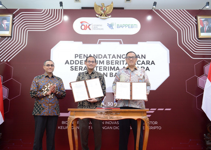 OJK Dan BAPPEBTI Tuntaskan Peralihan Pengawasan Aset Keuangan Digital