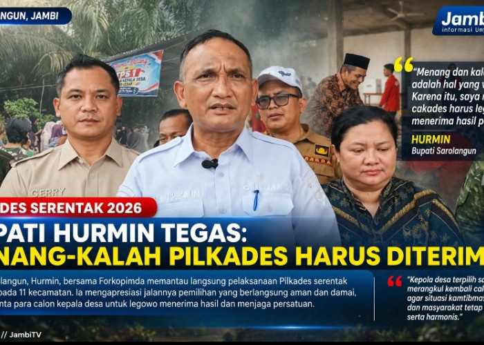 Pantau Pilkades Serentak 2026, Bupati Minta Cakades Legowo Terima Hasil