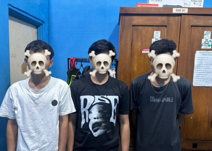 Unit Reskrim Polsek Muara Bungo Amankan Tiga Terduga Pelaku Perampasan