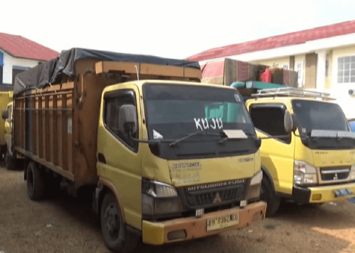 Langgar Aturan, Puluhan Truk  Batubara Diamankan Satlantas Polres Batanghari