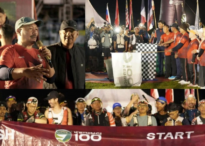 Ratusan Pelari dari 12 Negara Ikuti Ajang Lomba Lari Kerinci100 Tahun 2026 