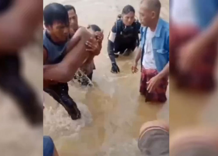 Pandi Anak Usia 10 Tahun Ditemukan Tewas Tenggelam di Sungai Batanghari Desa Terusan