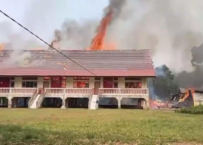 Madrasah Miftahul Hidayah di Pemayung Terbakar, Kerugian Ditaksir Rp. 500 Juta