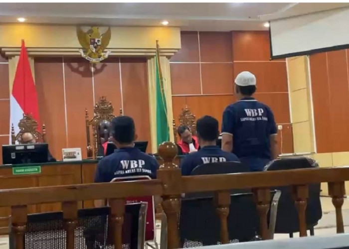 Korupsi Dana Desa Batang Merangin, Mantan Kades Divonis 2 Tahun 6 Bulan Penjara 