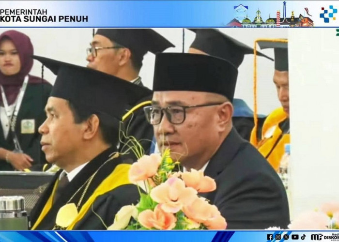 Wako Alfin Hadiri Wisuda XII IAIN Kerinci, Dorong Lulusan Siap Hadapi Tantangan Era Digital