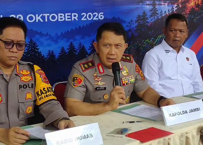 Kapolda Jambi Beri Waktu 1x24 Jam Tangkap Pelaku Penyerangan Polres Merangin