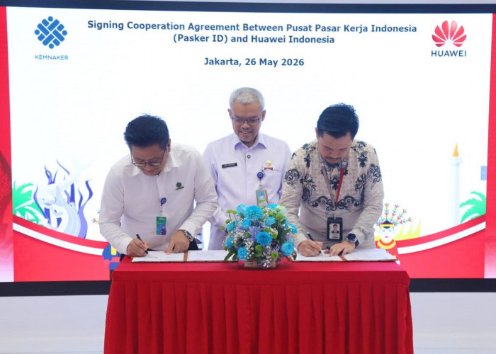 Kemnaker dan Huawei Indonesia Perkuat Kemitraan Pengembangan SDM dan Program Magang