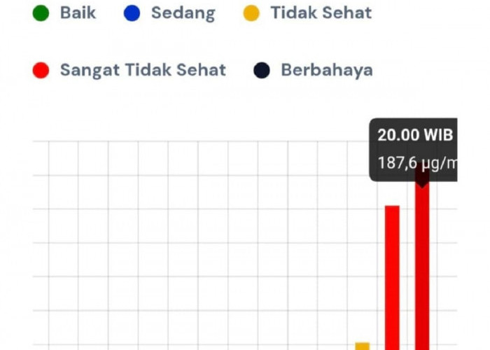 Kualitas Udara Muaro Jambi Sempat Sangat Tidak Sehat, BMKG Belum Pastikan Penyebabnya