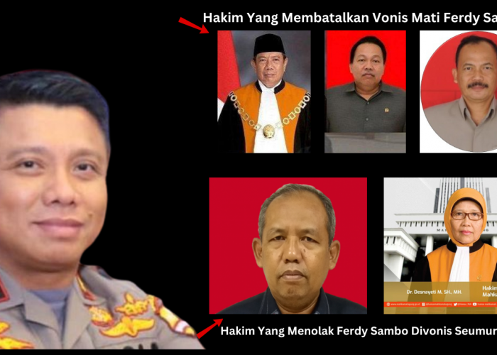 Dari 5 Hakim MA, 2 Hakim Ternyata Menolak Putusan Kasasi Ferdy Sambo, Berikut Profile Para Hakimnya !