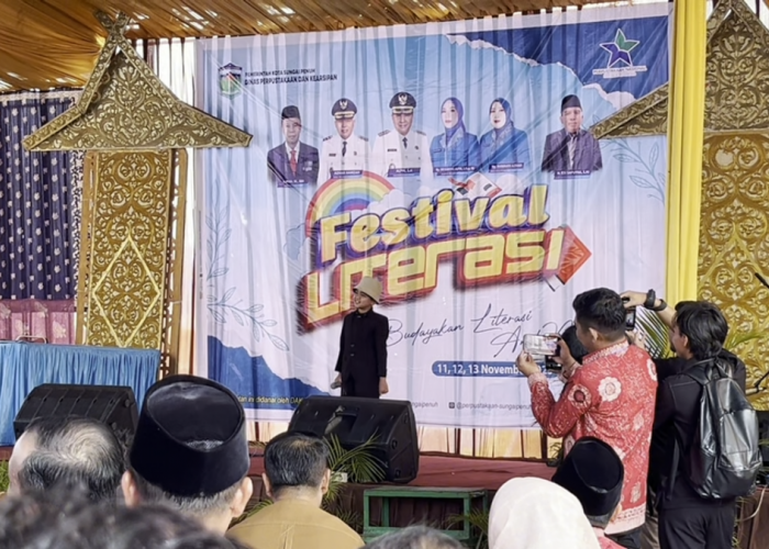 Dinas Perpustakaan dan Kearsipan Sungai Penuh Gelar Acara Festival Literasi Nasional