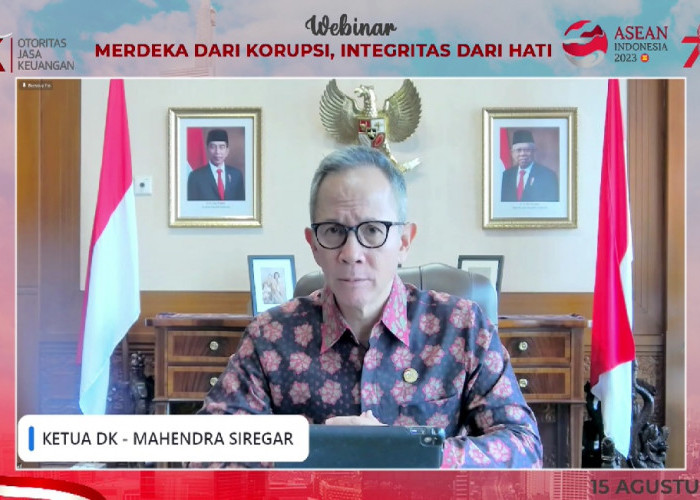 OJK Gelar Webinar Merdeka Dari Korupsi, Integritas Dari Hati