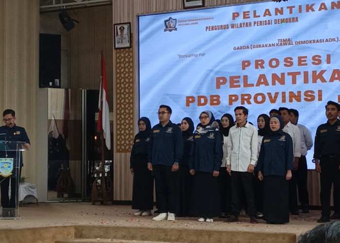 Suhardi Nahkodai Perisai Demokrasi Bangsa Jambi, Sekda sudirman Dorong Penguatan Pendidikan Politik