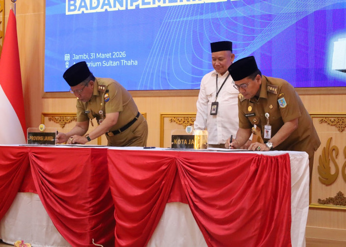 Seluruh Pemda se-Provinsi Jambi Serahkan LKPD Tahun 2025 Unaudited kepada BPK Perwakilan Provinsi Jambi 