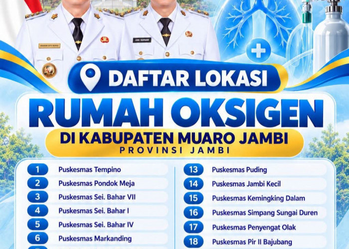 Muaro Jambi Dikepung Asap,23 Puskesmas Sediakan Layanan Oksigen Gratis