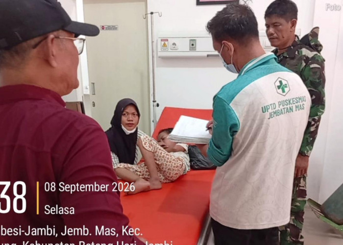 Kebakaran Lahan di Pemayung! Pohon Terbakar Tumbang, Ibu dan Dua Anak Jadi Korban