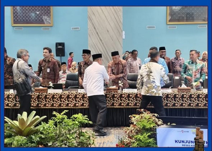 Wawako Azhar Hamzah Hadiri Kunker Reses Komisi II DPR RI di Jambi