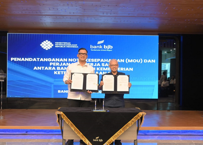Kemnaker dan bank bjb Jalin Kerja Sama Pengembangan Kompetensi SDM dan Layanan Perbankan