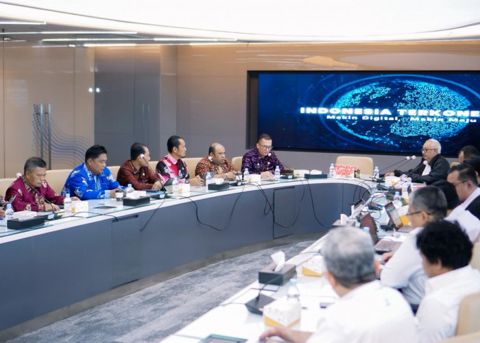 Kadis Kominfo Provinsi Jambi Pimpin Rombongan Diskominfo Kabupaten/Kota Audiensi ke Komdigi RI