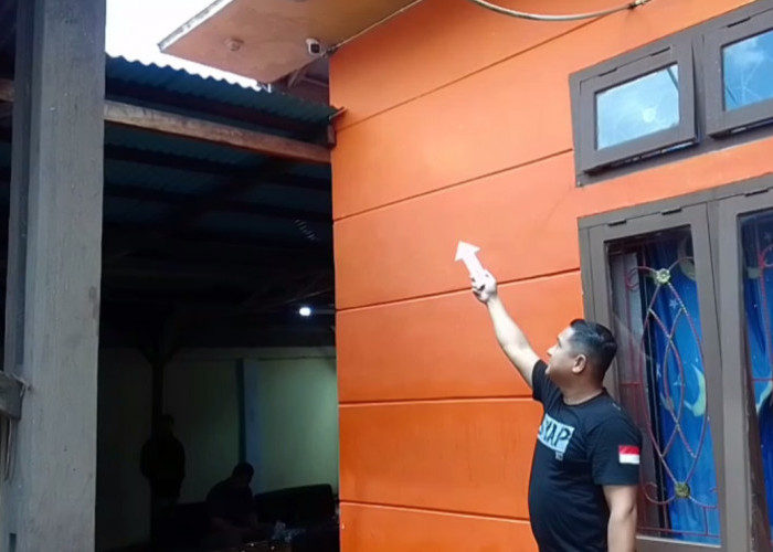 2 Pelaku Pencuri Motor di Rumah Tokoh Masyarakat Desa Bedaro Rampak Terekam CCTV
