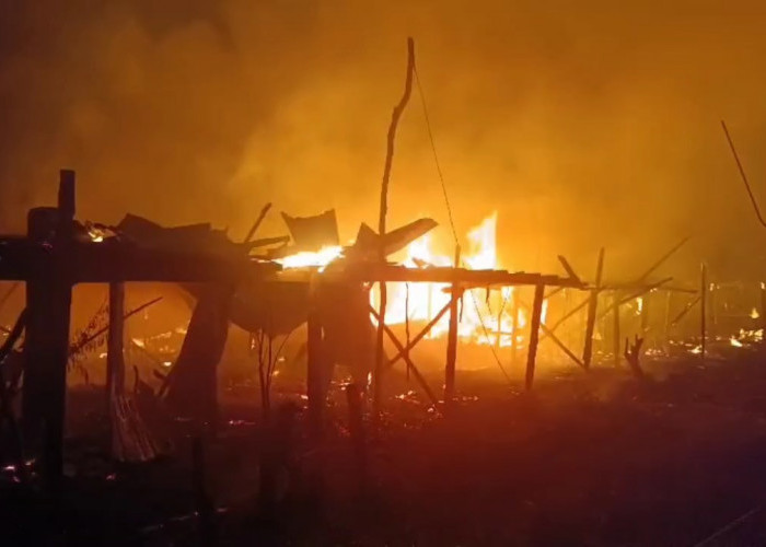 Musibah Kebakaran 2 Unit Rumah Di Talang Banjar Hangus Terbakar Kota Jambi
