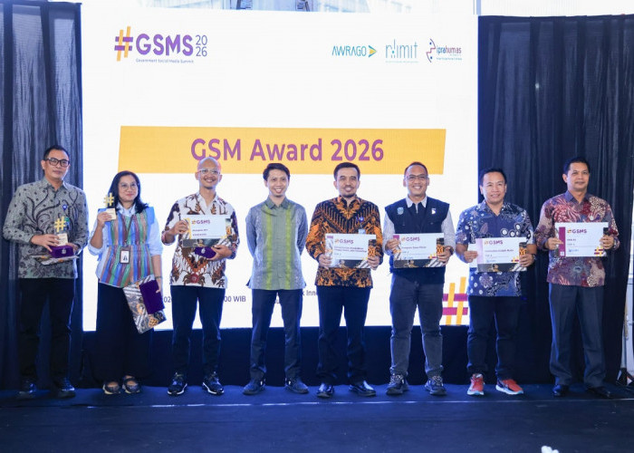 Sajikan Informasi Ketenagakerjaan yang Akurat, Kemnaker Raih Dua Penghargaan GSMS 2026