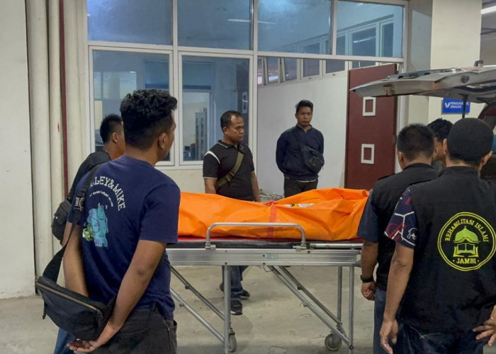 Jenazah Tanpa Identitas di Anak Sungai Batanghari Akhirnya Dijemput Keluarga