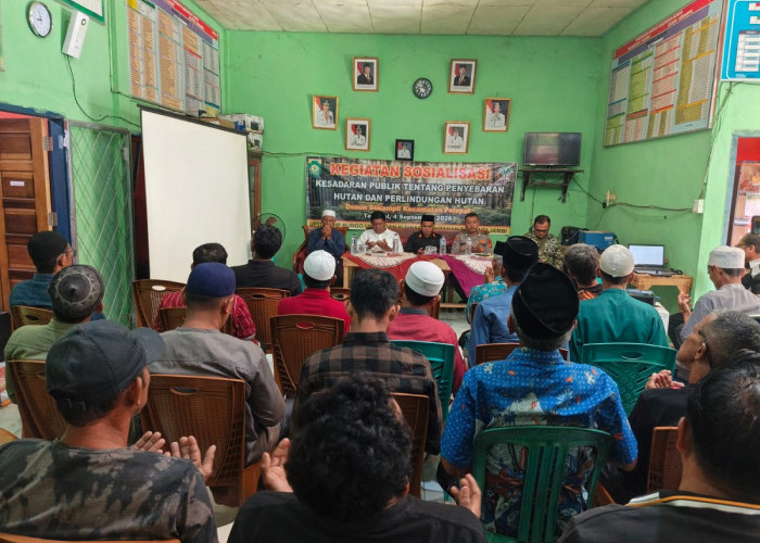 Cegah Karhutla, Polres Bungo Beri Penyuluhan kepada Warga Dusun Sekampil