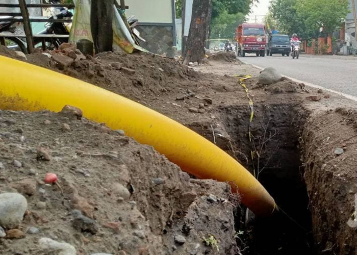 Warga Protes Keras Pekerjaan Jargas Rumah Tangga, Bekas Galian Tak ditutupi 