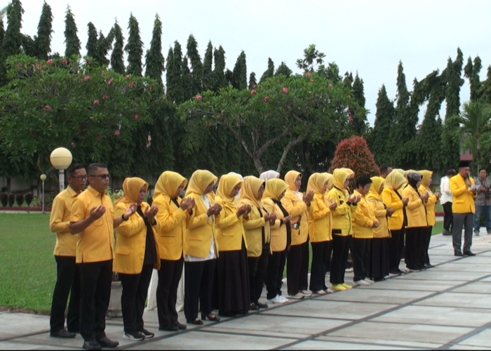 DPD Golkar Provinsi Jambi Gelar Upacara Ziarah dan Kegiatan Sosial