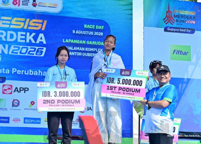 Presisi Merdeka Run 2026 Semarakkan Kota Jambi, 8.750 Pelari Dorong Sport Tourism dan Ekonomi Daerah